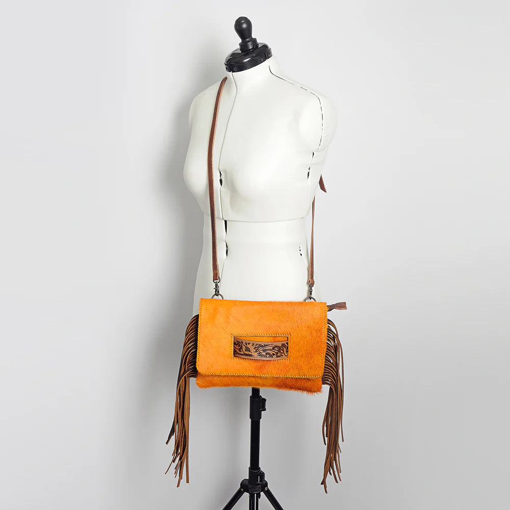 WESTERN LEATHER CLUTCH BY AMERICAN DARLING