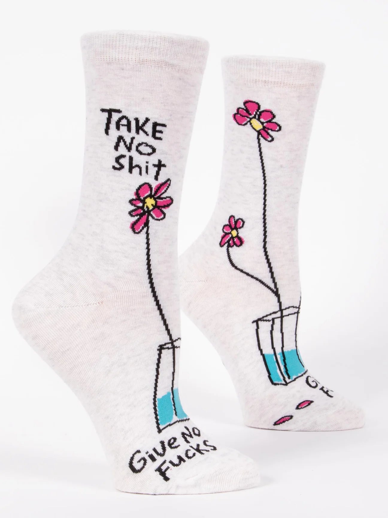 WOMEN'S CREW SOCKS BY BLUE Q - MULTIPLE STYLES