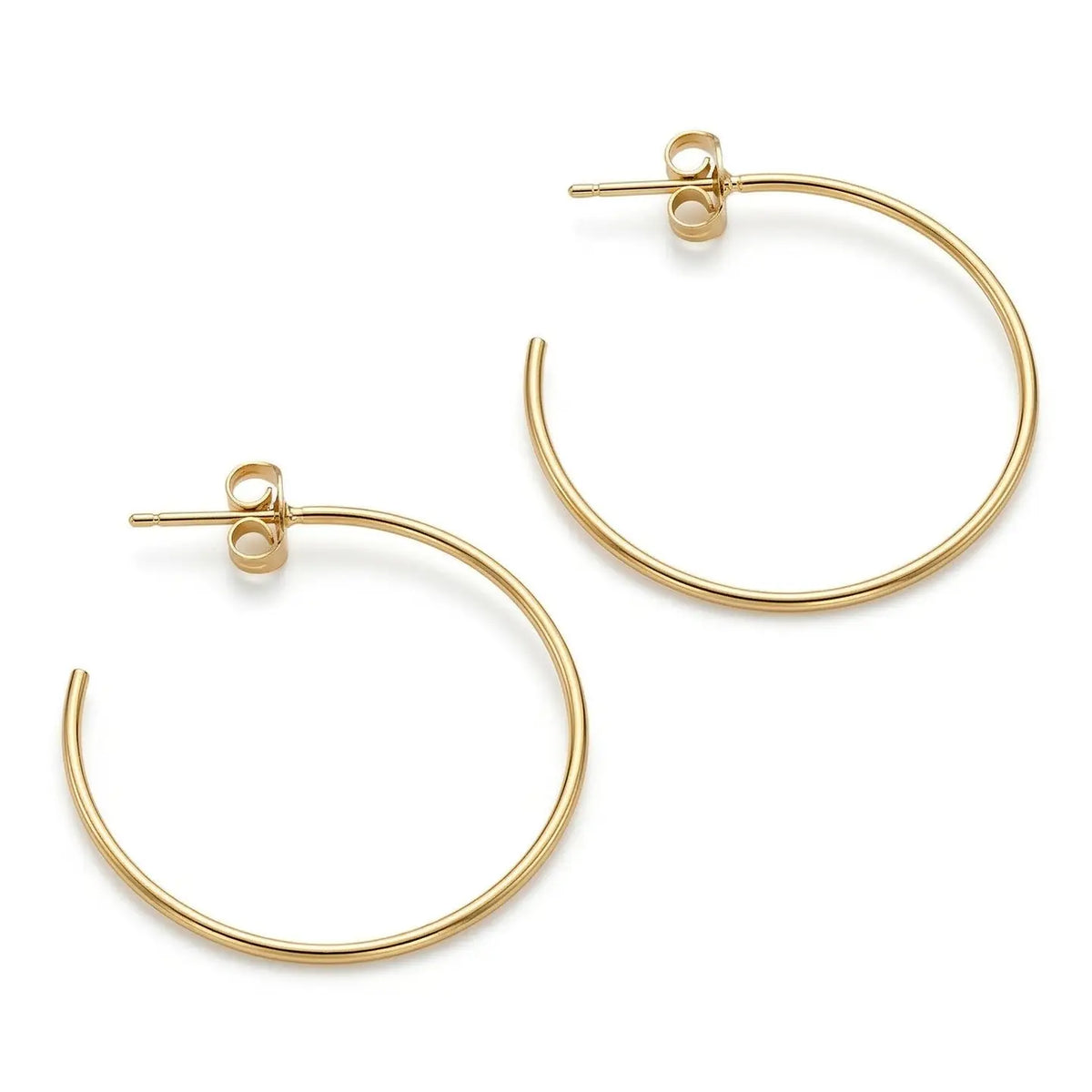 THIN GOLD HOOPS