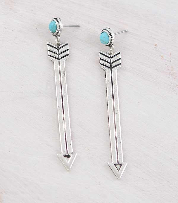ARROW DROP EARRINGS