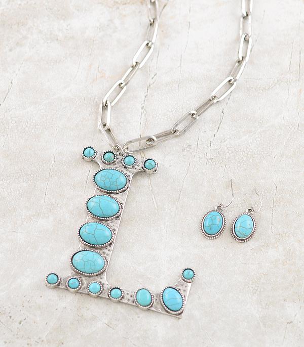 XTRA LARGE TURQUOISE INITIAL