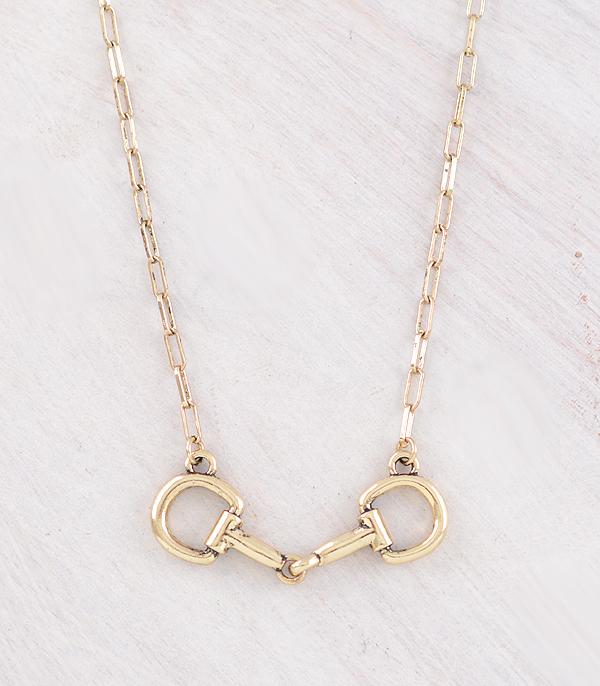 WESTERN HORSEBIT NECKLACE