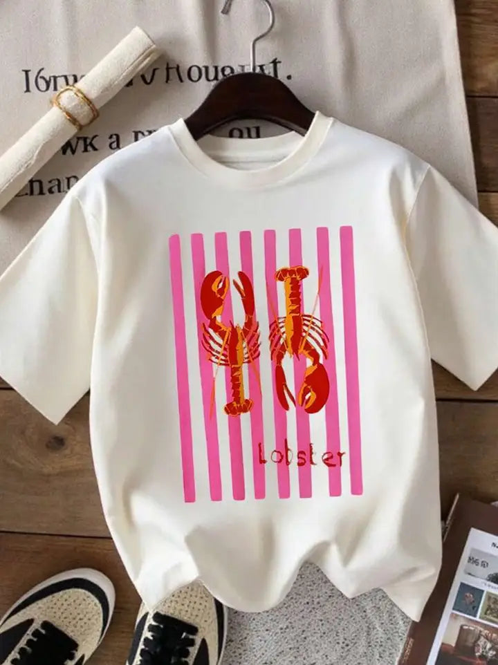 LOBSTER GRAPHIC TEE