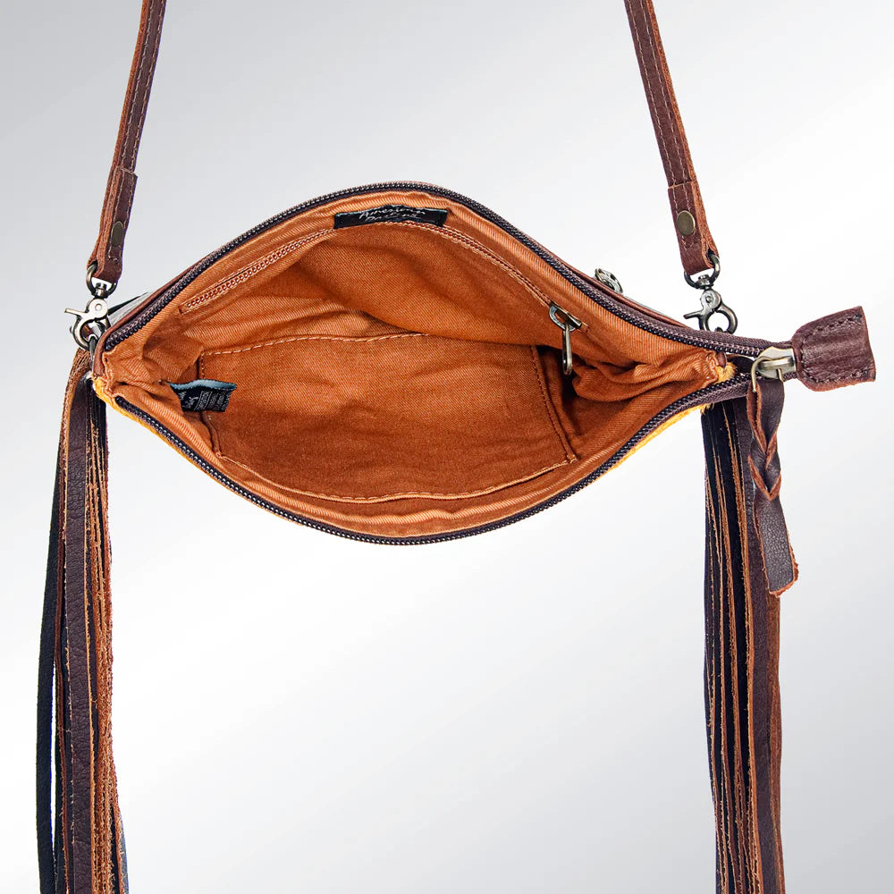 OLIVIA FRINGED CROSSBODY BY AMERICAN DARLING - MULTIPLE COLORS