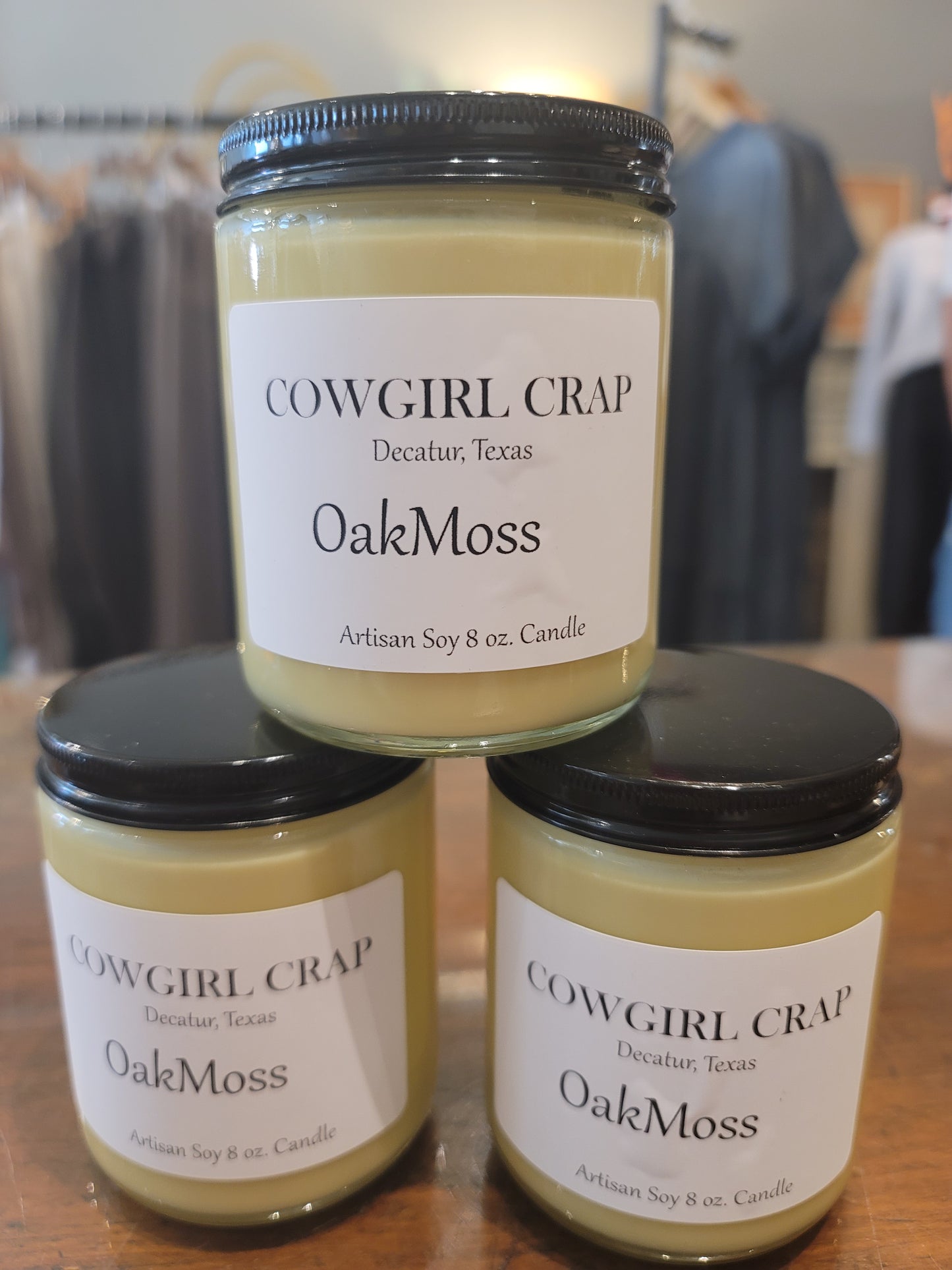COWGIRL CRAP CANDLES - 4 HEAVENLY SCENTS