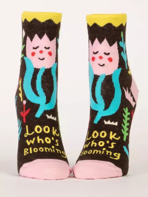 WOMEN'S ANKLE SOCKS BY BLUE Q - MULTIPLE STYLES