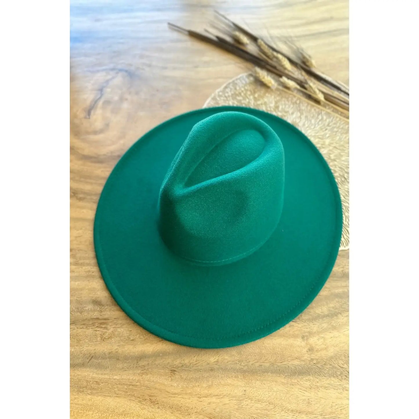 CLASSIC WIDE BRIM FELT HAT - MULTIPLE COLORS