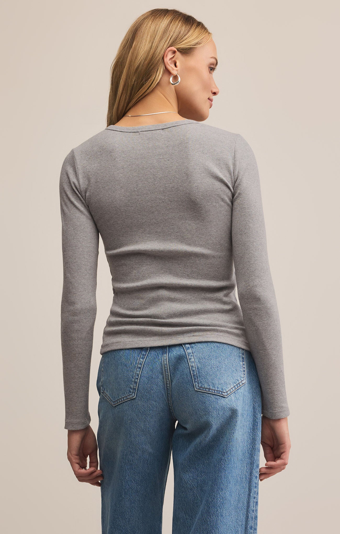 STELLA HENLEY IN HEATHER GREY BY Z SUPPLY