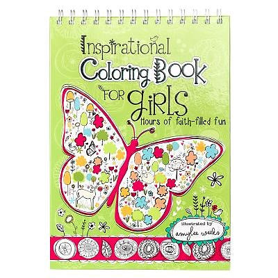 INSPIRATIONAL COLORING BOOK FOR GIRLS