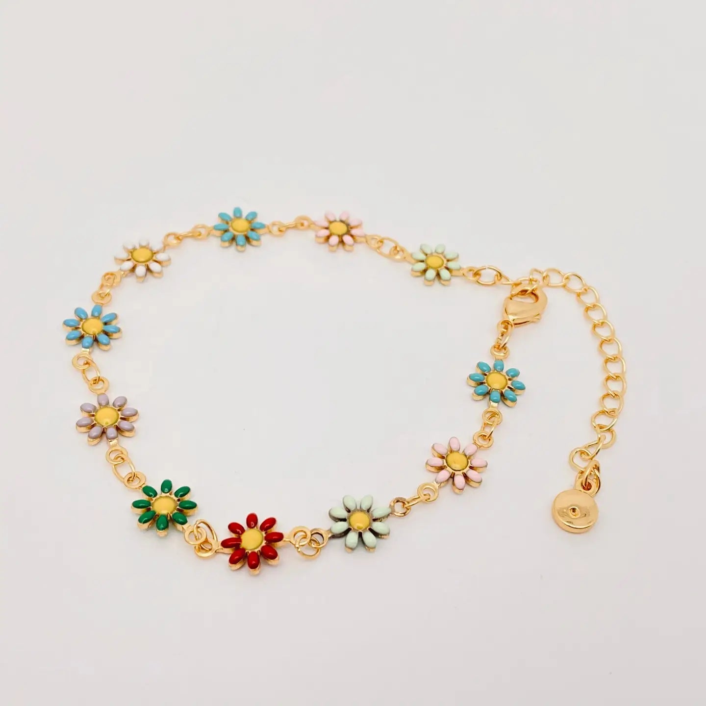 FLOWER ENAMEL BRACELET