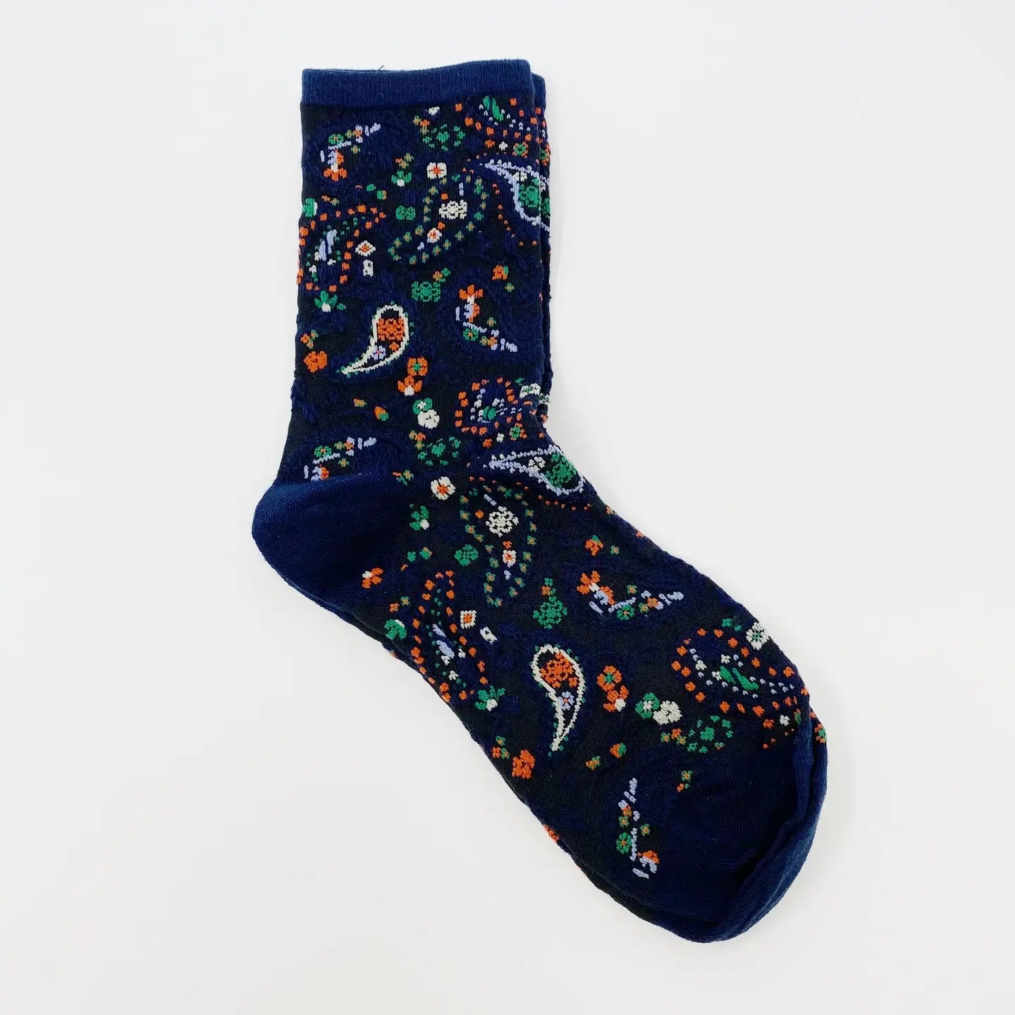 PAISLEY SOCKS - 2 COLORS