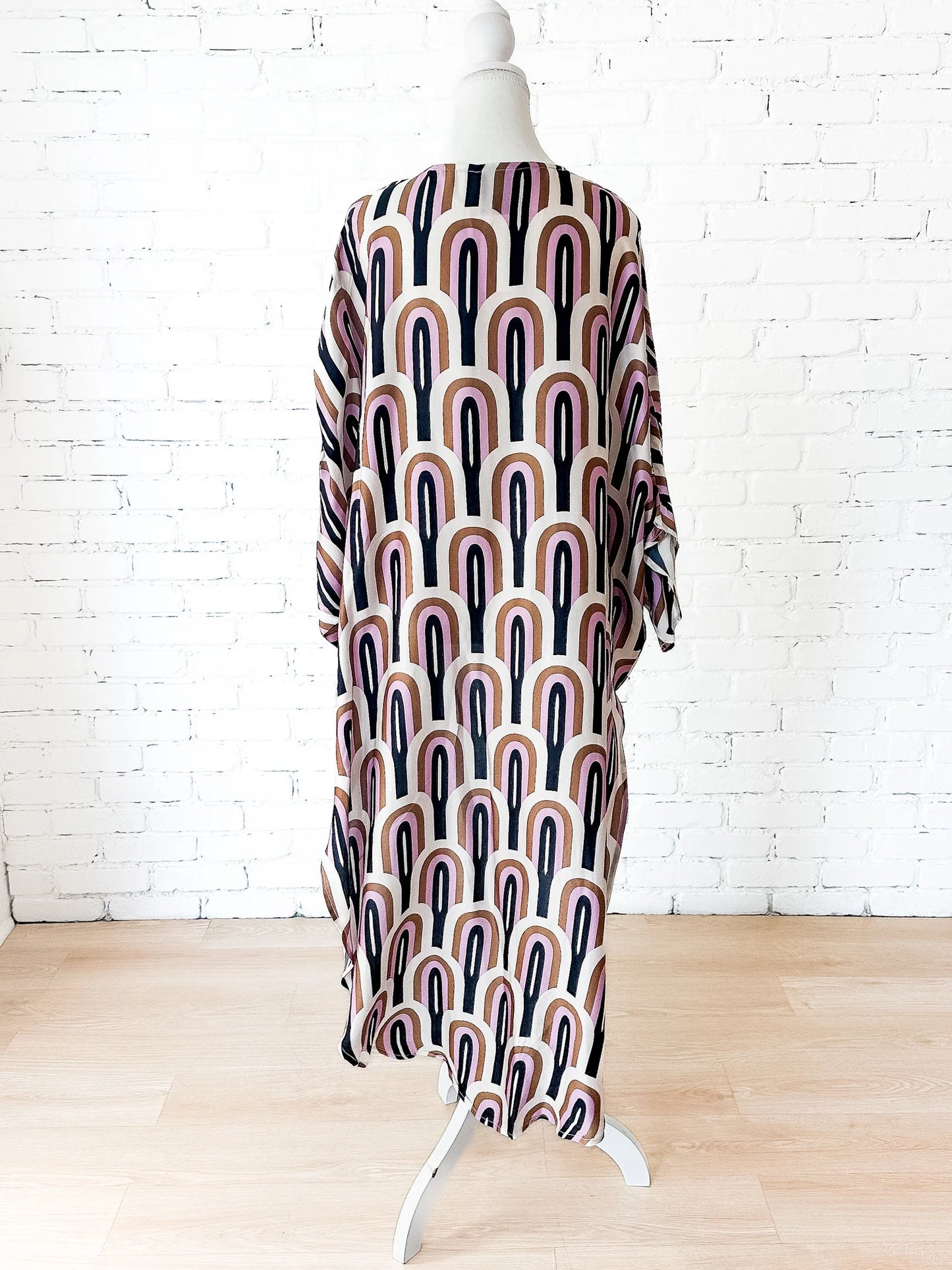 WINTON AND WAITS DECO SCALLOPS KIMONO