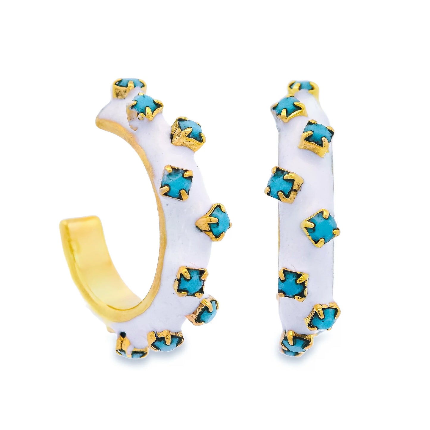 MELINA HOOPS BY TOVA 2 COLORS