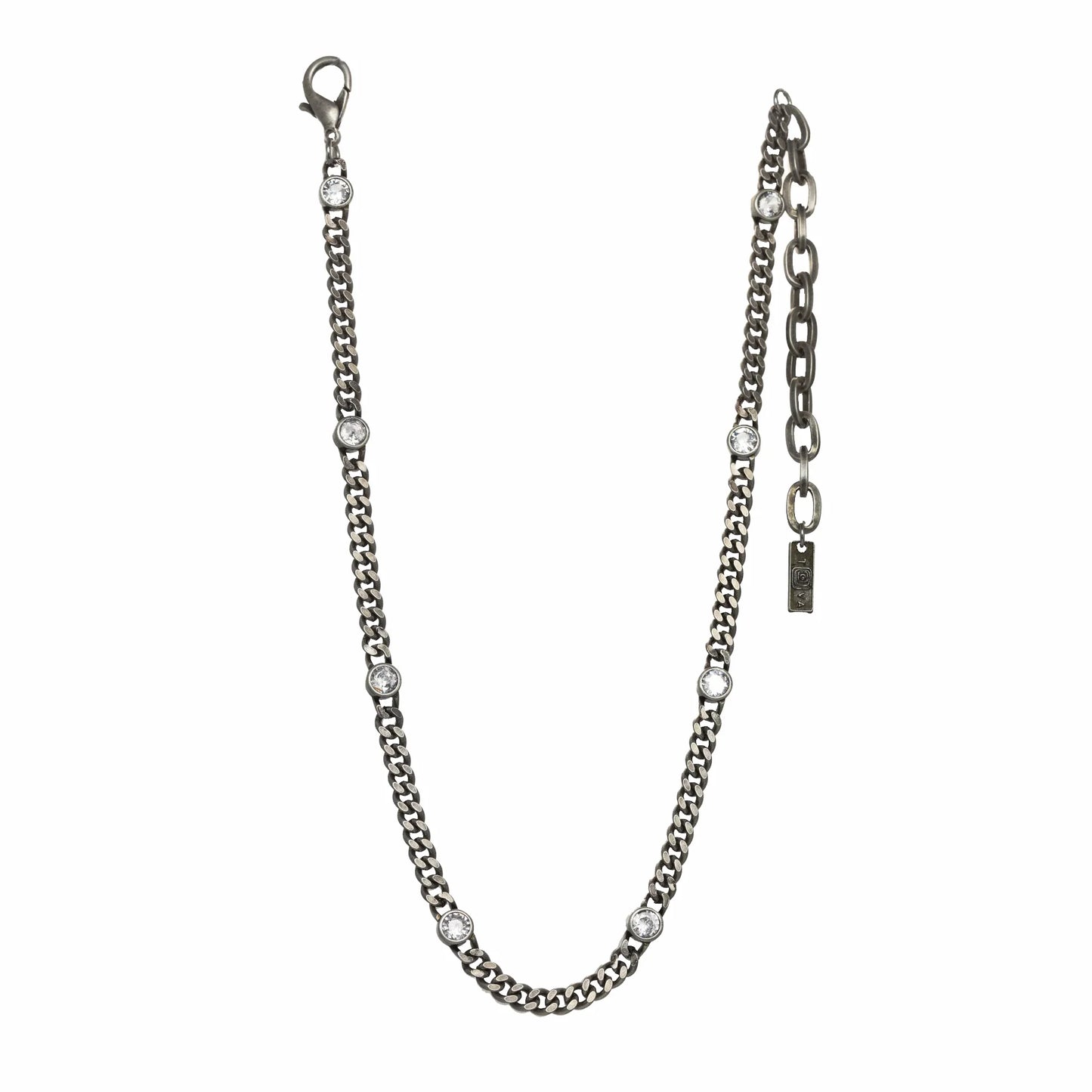 OWEN NECKLACE IN ANTIQUE SILVER BY TOVA