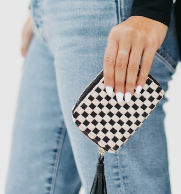 WYNONA WOVEN WALLET
