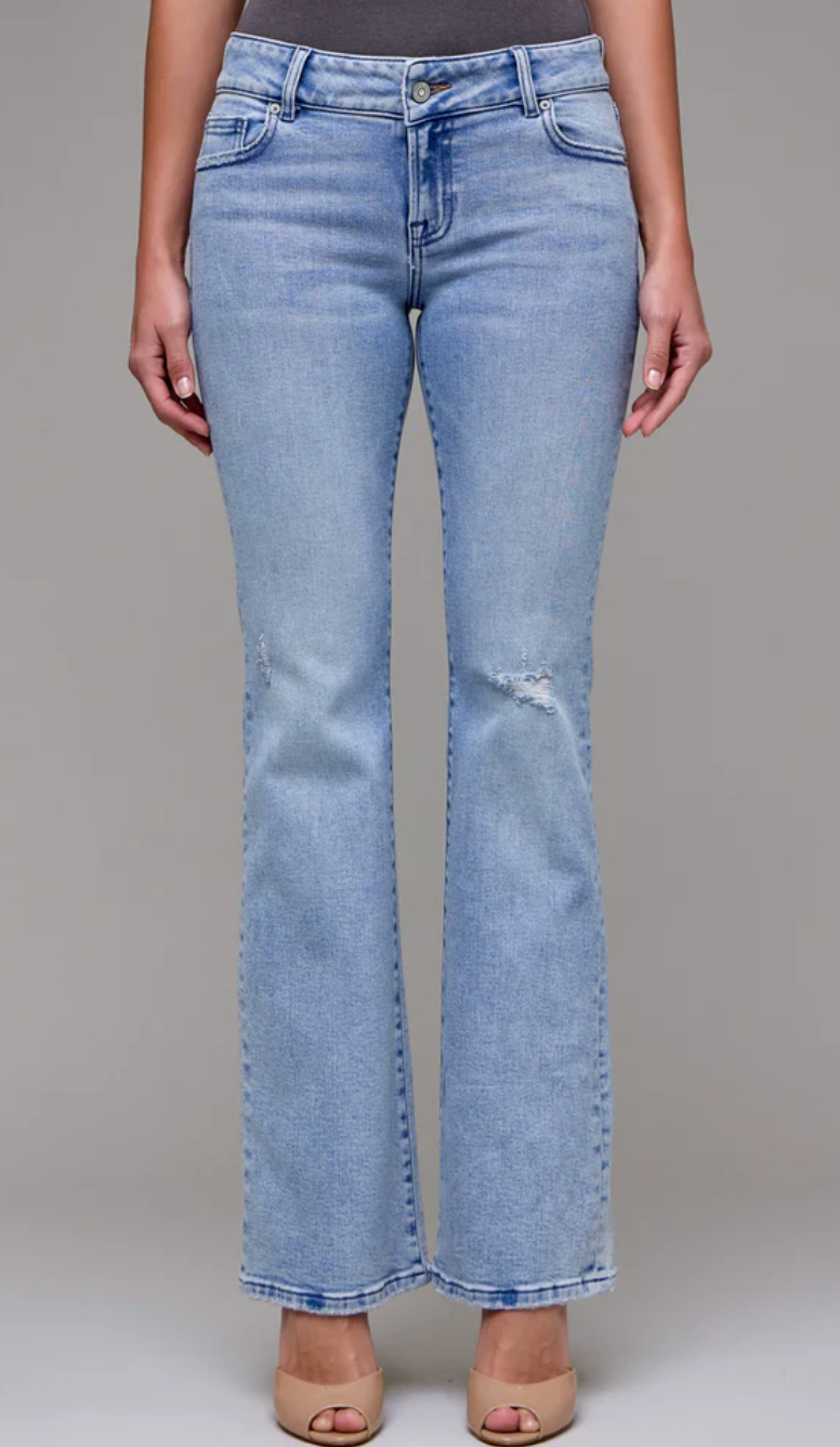 RYAN LIGHT WASH BOOTCUT JEANS BY HIDDEN JEANS