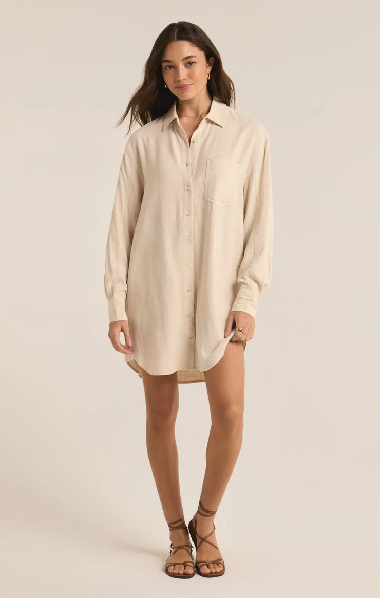 DOVER LINEN DRESS BY Z SUPPLY
