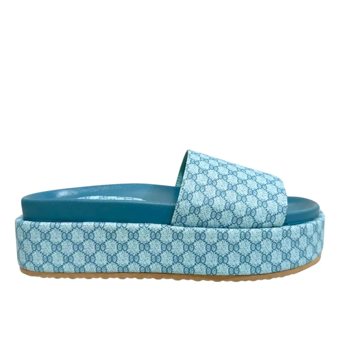 BLUE TILE SANDALS