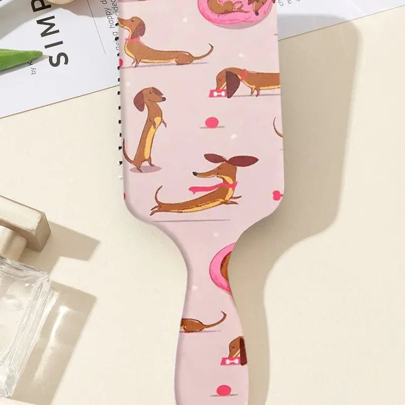 CUTE PAINTED HAIRBRUSH