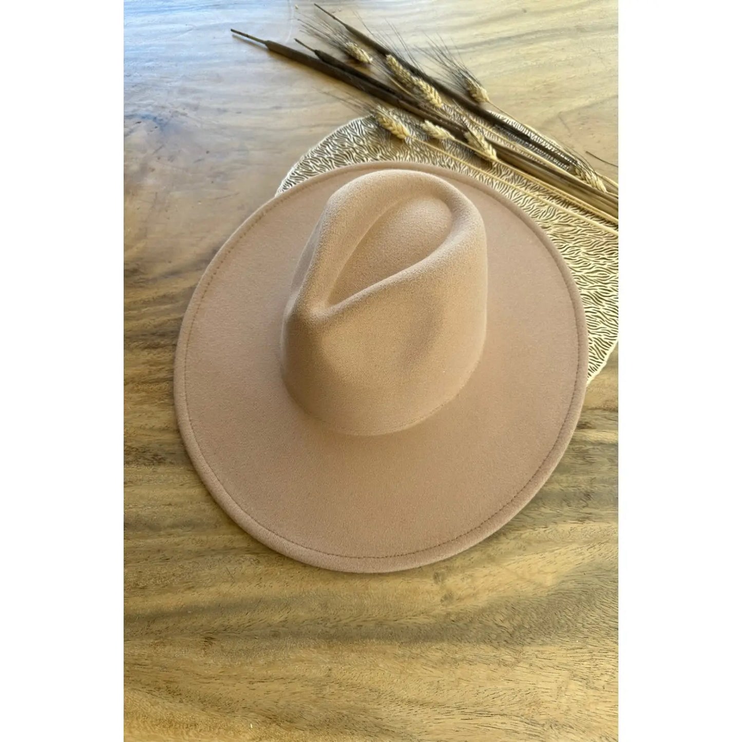 CLASSIC WIDE BRIM FELT HAT - MULTIPLE COLORS