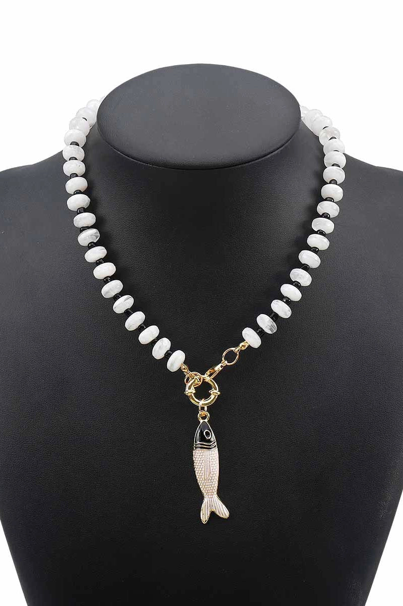 FISH PENDANT NECKLACE