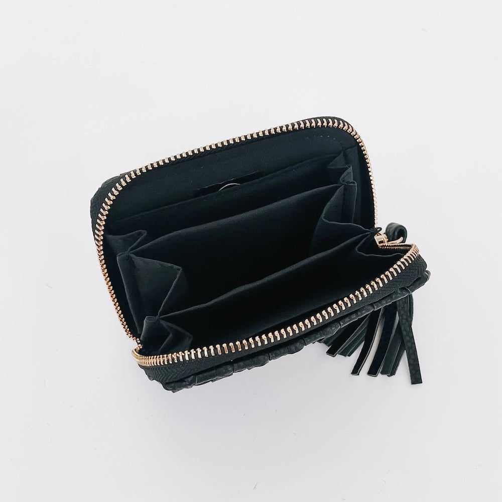 WYNONA WOVEN WALLET