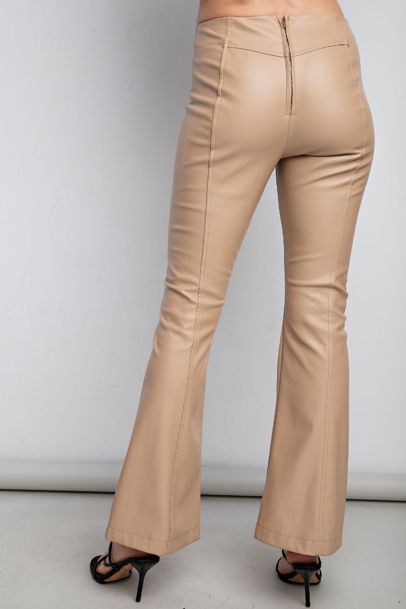 FAUX LEATHER PANTS