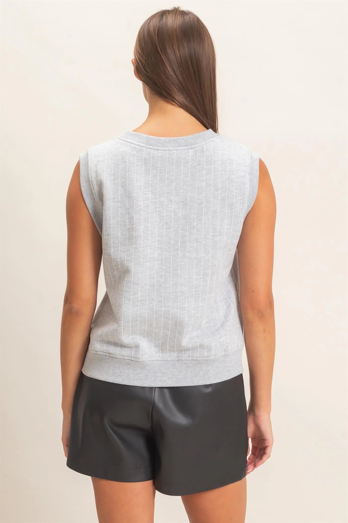 PINSTRIPE VEST