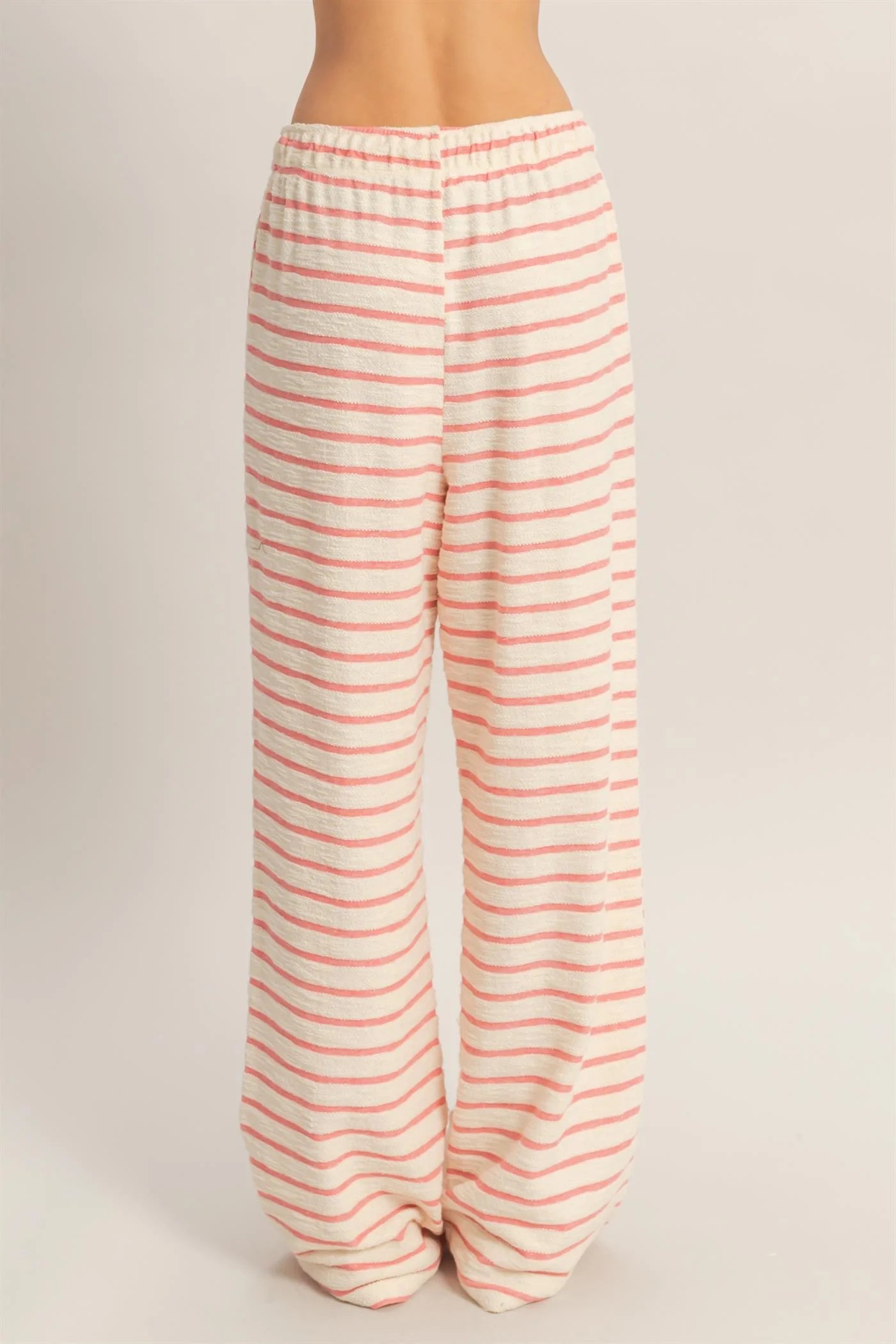 TERRY WIDE LEG PANT