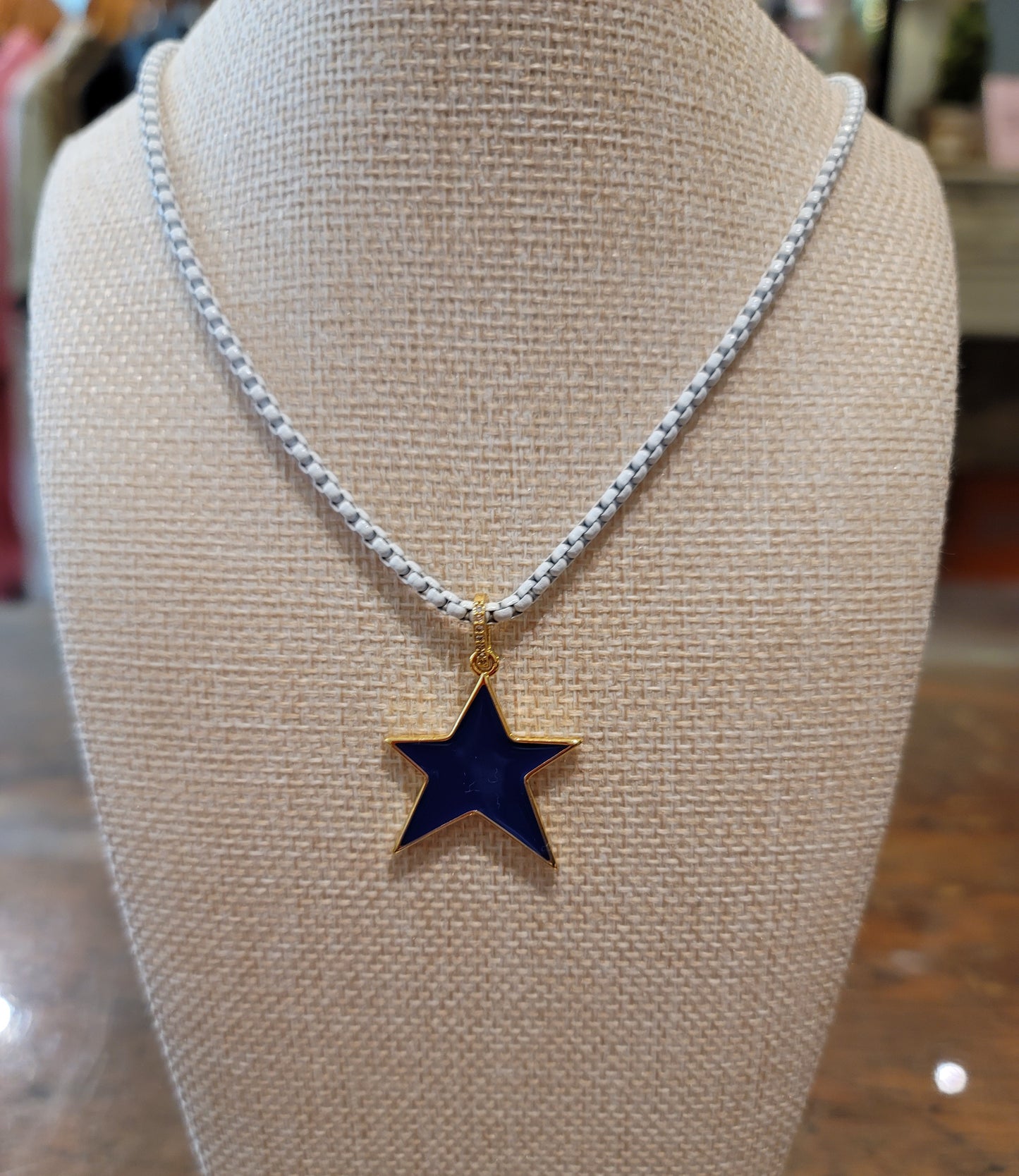 ENAMEL 5 POINT STAR CHARM - 3 COLORS