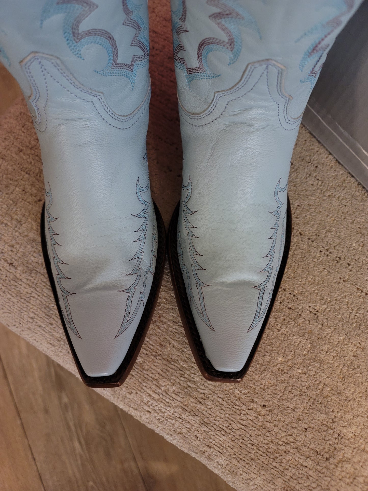 VEGAS 10 INCH BLUE BOOT BY OLD GRINGO