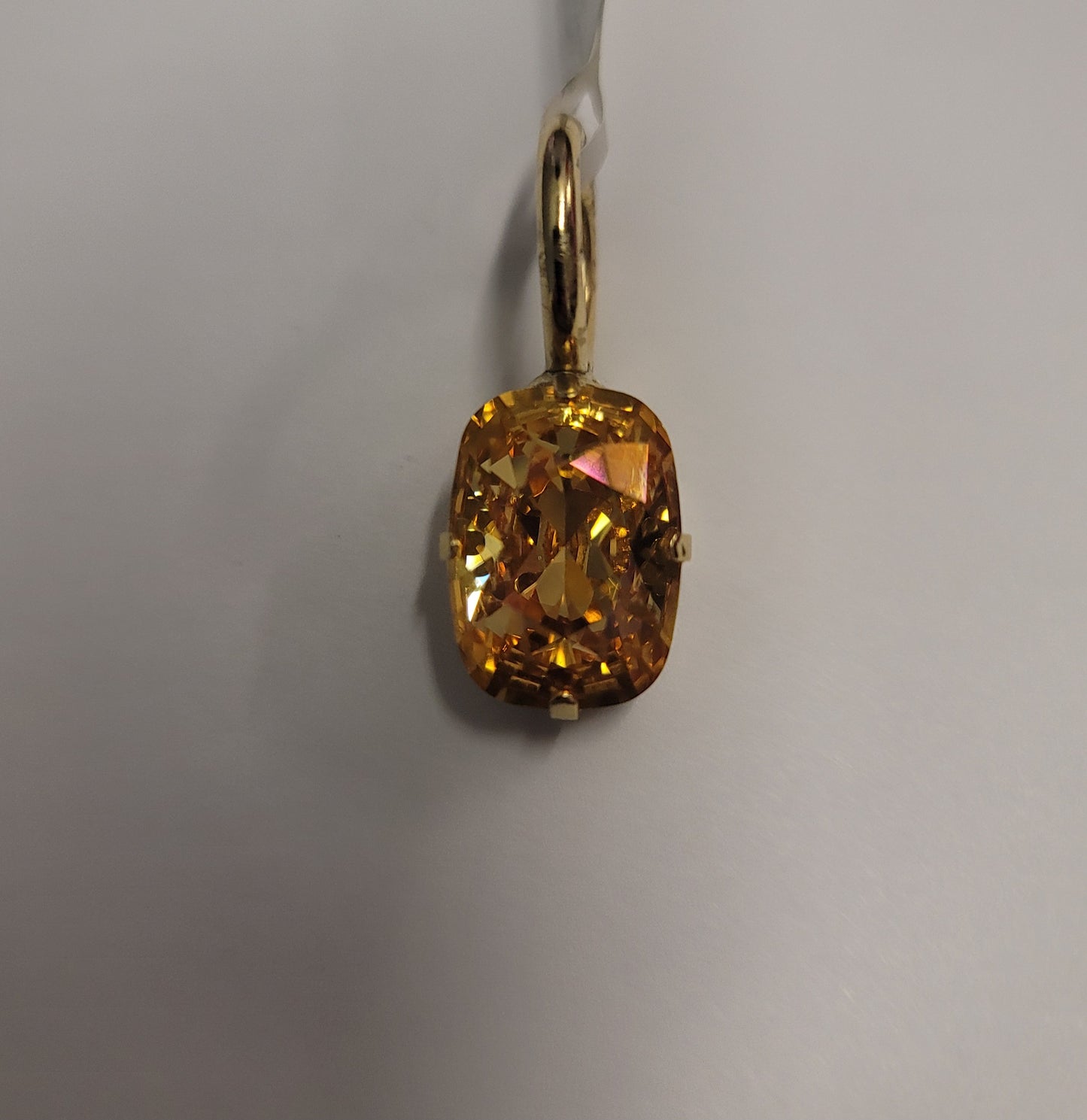 EL PASO CUSHION CUT PENDANT IN BRANDY BY TOVA