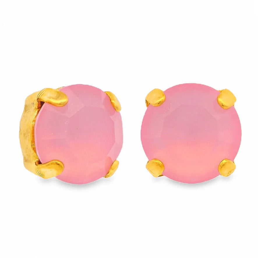 OAKLAND STUDS IN PETAL PINK BY TOVA