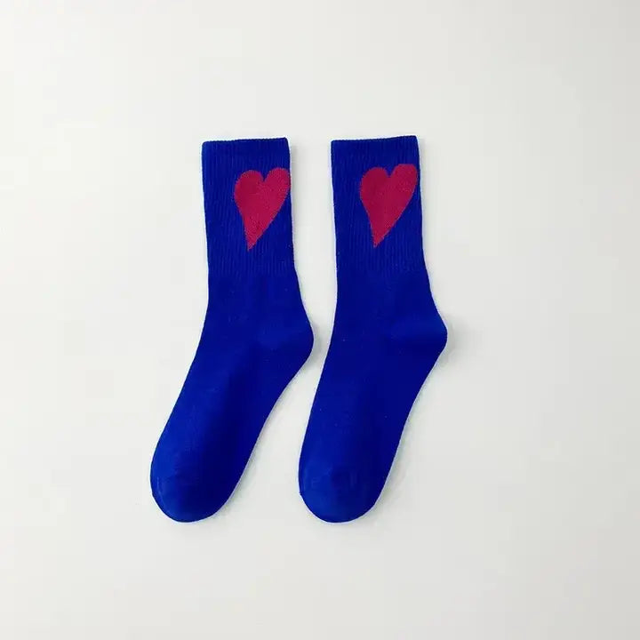 COMFY HEART SOCKS
