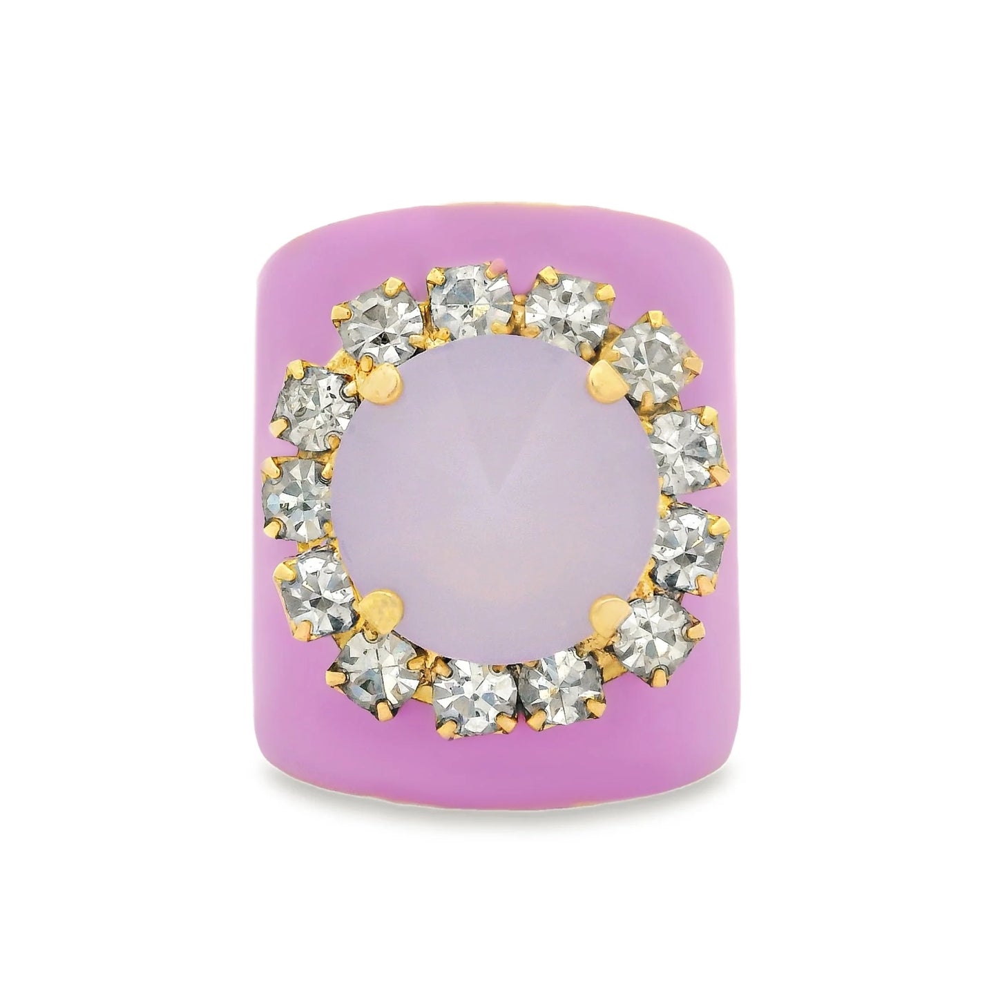 JACCI RING IN ENAMEL FAIRY DUST BY TOVA - 2 COLORS
