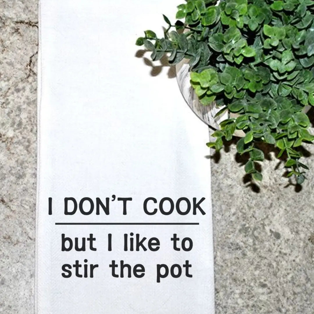 FUNNY DISH TOWELS - MULTIPLE SAYINGS