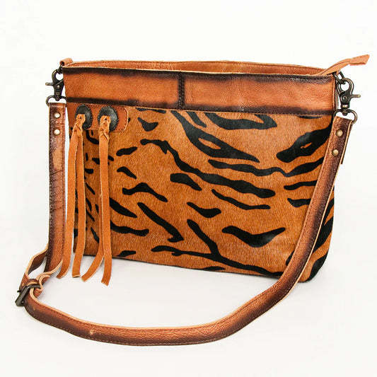 LARGE ANIMAL PRINT CROSSBODY BY AMERICAN DARLING