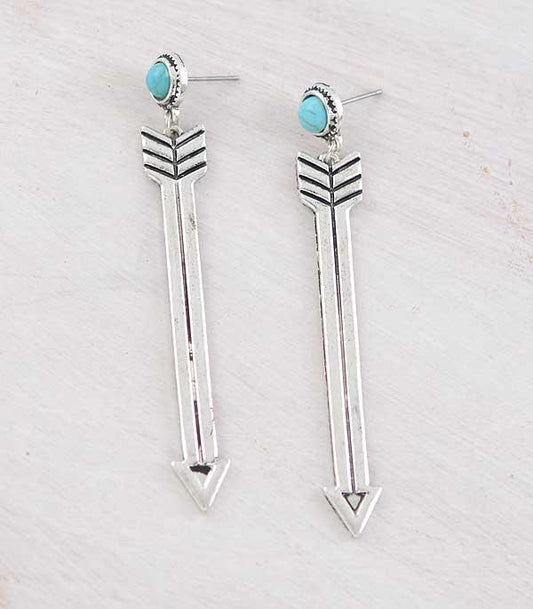 ARROW DROP EARRINGS