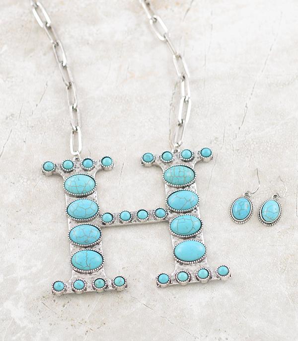 XTRA LARGE TURQUOISE INITIAL