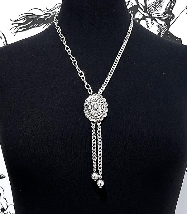 WESTERN CONCHO NECKLACE
