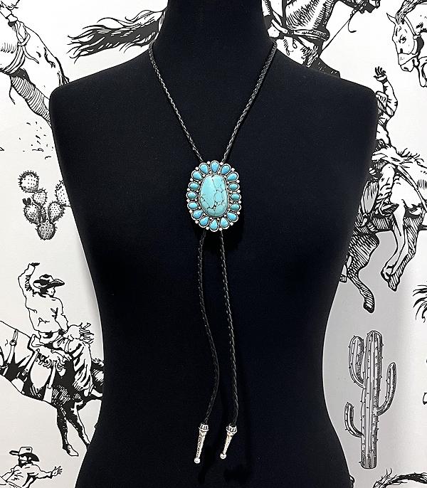 LARGE TURQUOISE BOLO