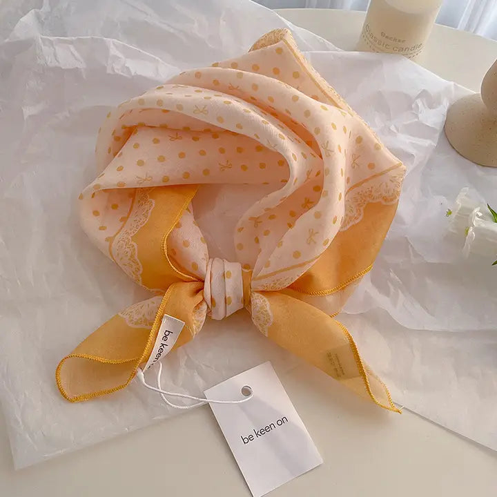 COTTON BLEND SCARVES