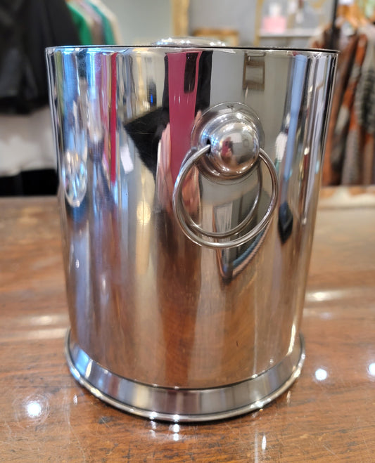 SILVER ICE BUCKET