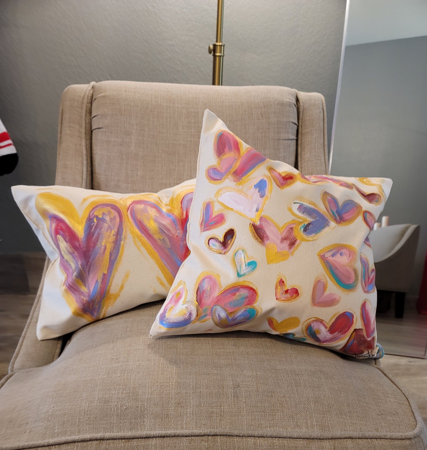 HEART PILLOW BY AMY KING