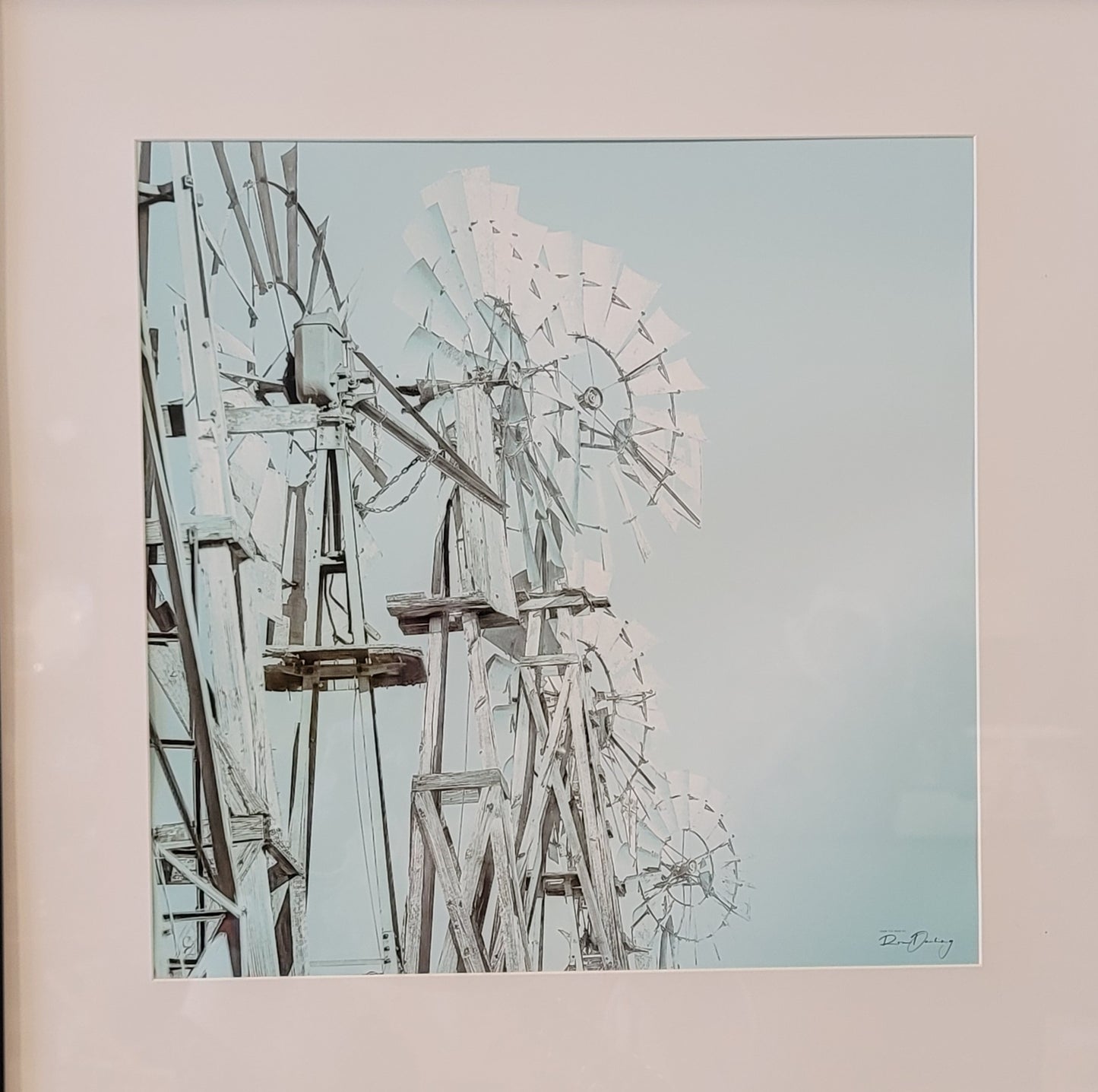 RON DARLING WINDMILL PHOTOGRAPH