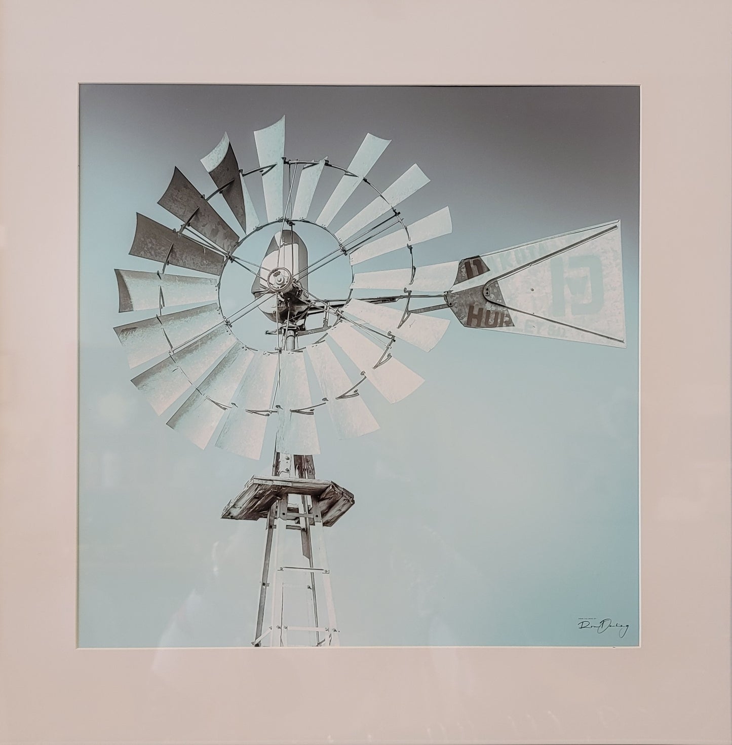 RON DARLING WINDMILL PHOTOGRAPH