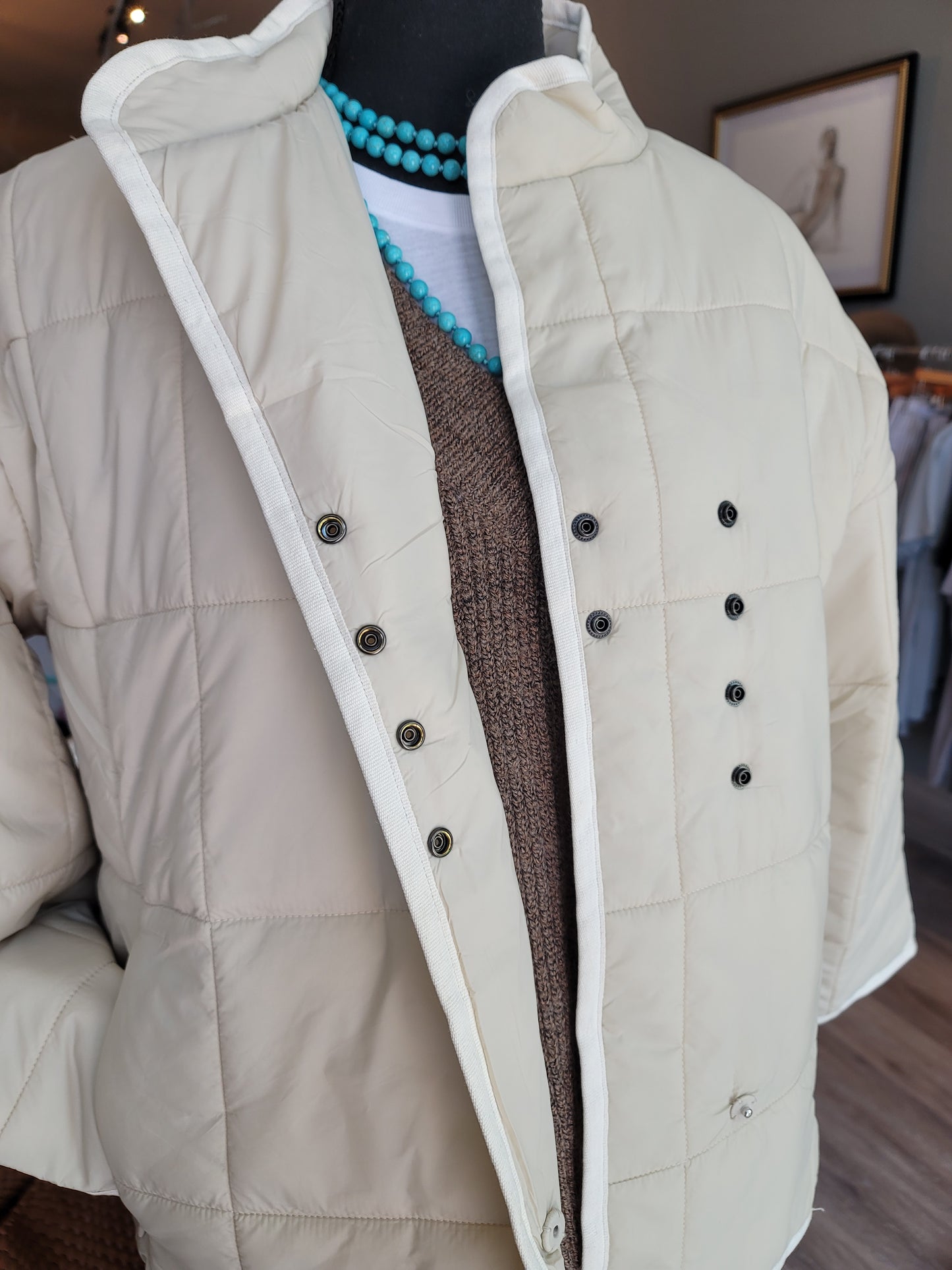 NYLON QUILTED JACKET