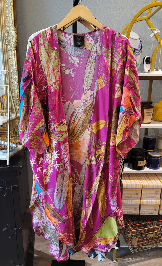 FEATHERINGTON LONG KIMONO BY WINTON AND WAITS