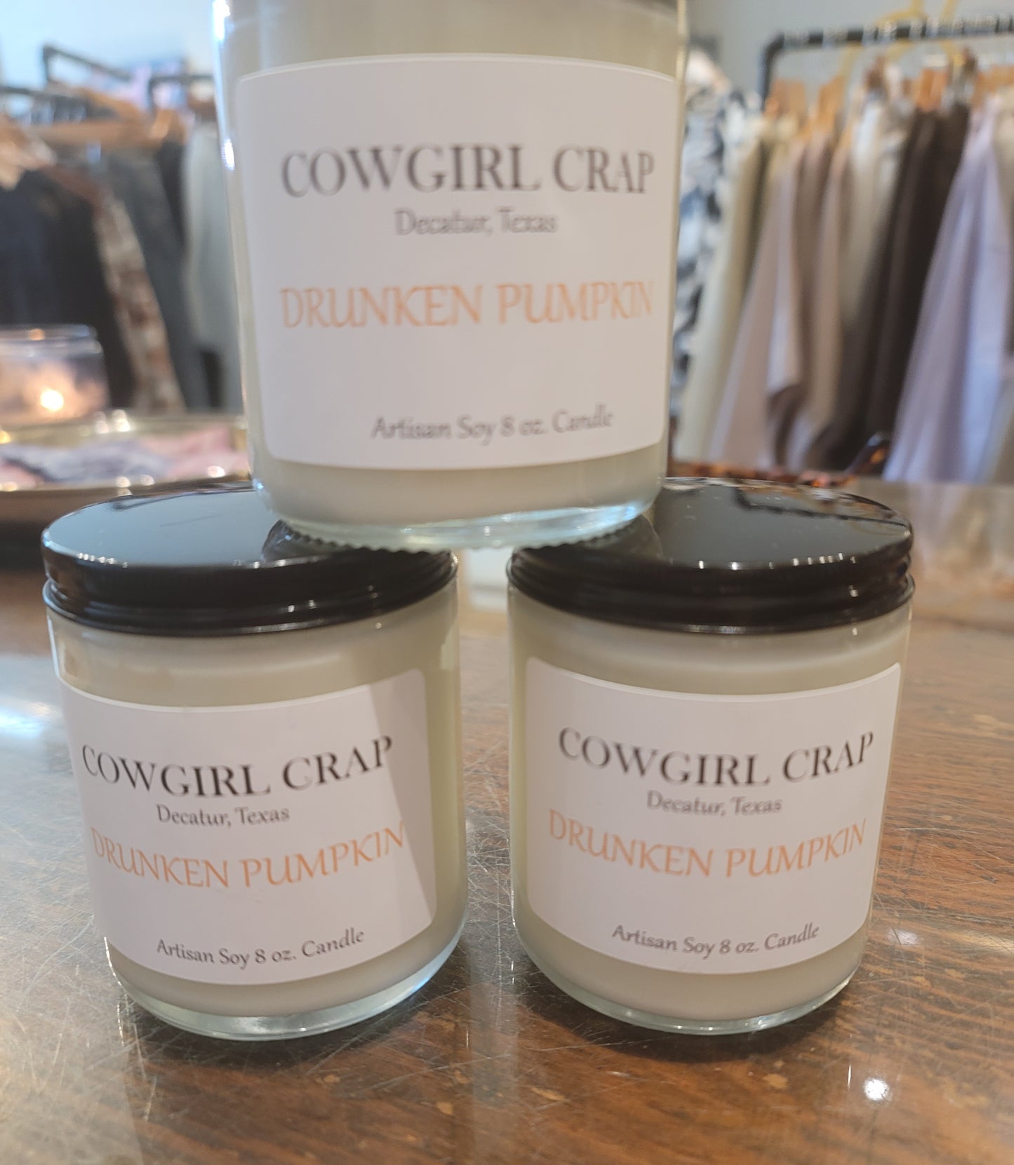 COWGIRL CRAP CANDLES - 7 HEAVENLY SCENTS