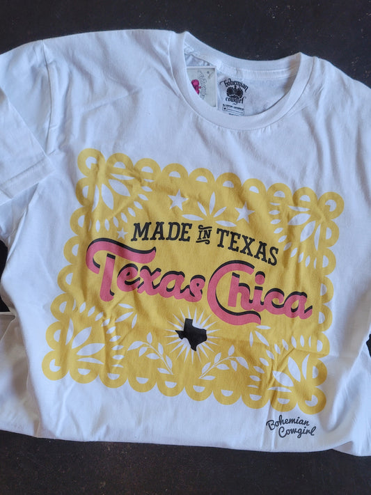 MADE IN TEXAS CHICA T SHIRT